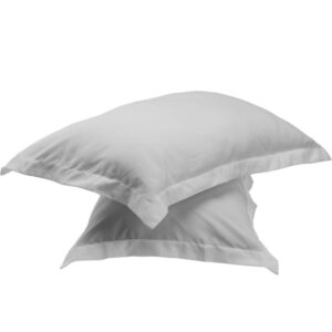 Amazon Brand - Solimo Microfiber Solid Pillow Cover (White, 2 Piece), 150 TC
size 20 in x 26in (51cm x66cm) shani