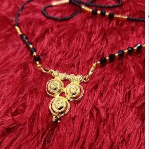 mega beautiful  mangalsutra  with attractive  design alloy mangalsutra  
shani (D 204)