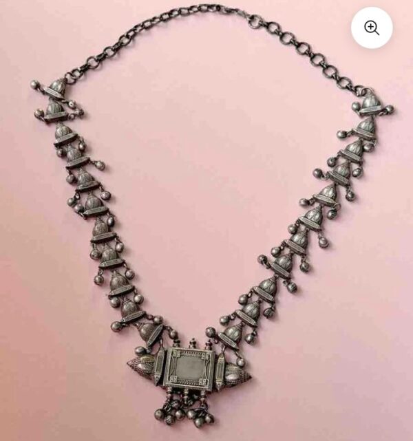 stylish  boho black metal  necklace  jewellery  for women & grils  (D 600) SHANI