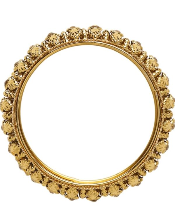 Shining Diva Fashion Latest Antique Gold Plated Set of 26 Stylish Traditional Bangle for Women (10477-10478-10479-10480-10582) Shani (size 2-8) - Image 7