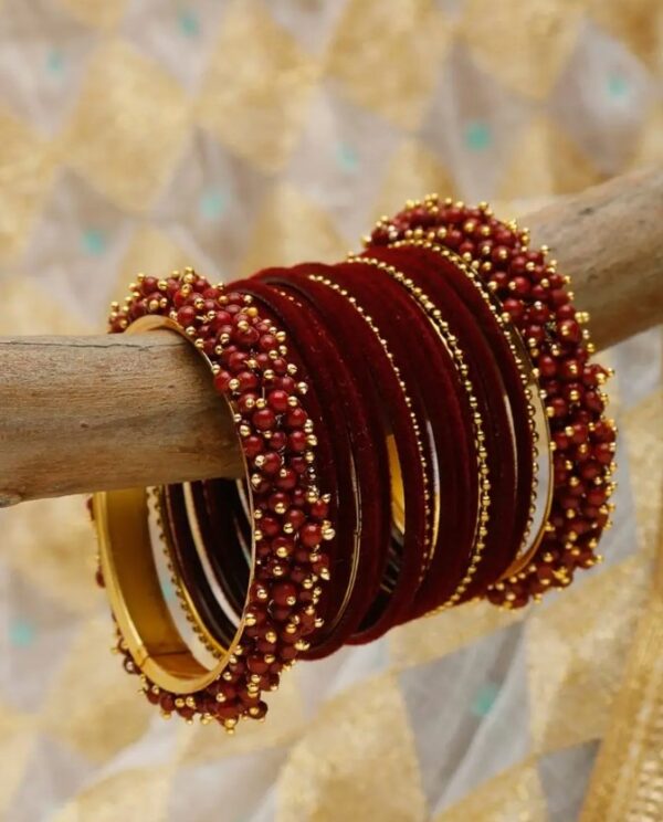 Shining Diva Fashion Latest Gold Plated Set of 23 Stylish Traditional Bangle for Women
(10690-10691) SHANI