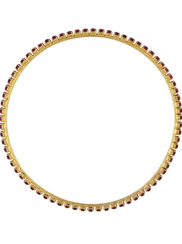 Shining Diva Fashion Set of 12 Latest Traditional Design Gold Plated Stone Bangle for Women
(10600) SHANI