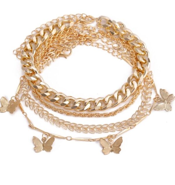 Shining Diva Fashion Latest Stylish Multilayer Gold Plated Bangle Bracelet for Women and Girls (rr14664b) Set of 4
(10564-10565) SHANI - Image 4