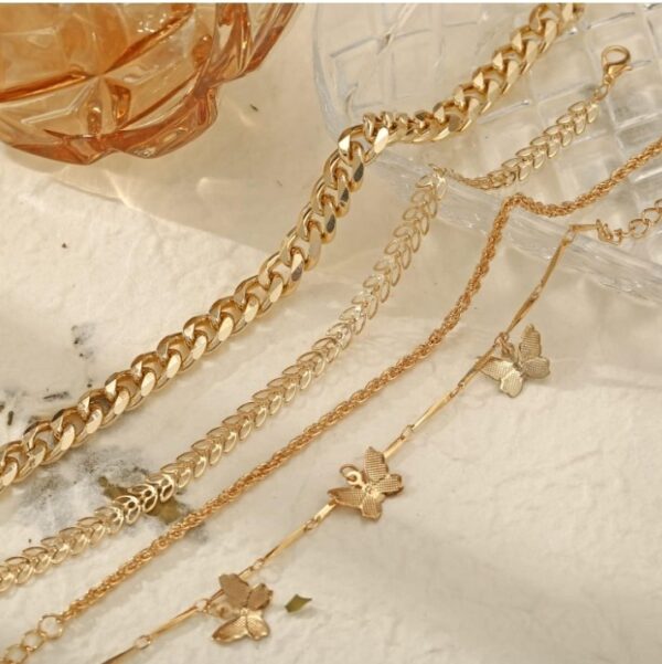 Shining Diva Fashion Latest Stylish Multilayer Gold Plated Bangle Bracelet for Women and Girls (rr14664b) Set of 4
(10564-10565) SHANI - Image 6