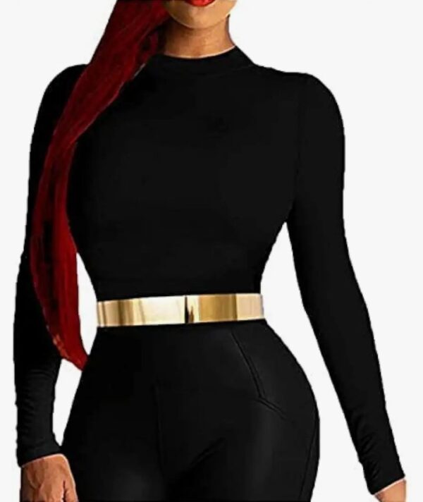 Shining Diva Fashion Celebrity Inspired Adjustable Metal Kamarband Waist Belt
(10630) SHANI