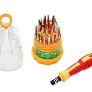 Mcare Jackly JK-6036A Screwdriver Set, Steel 31 in 1 with 30 Screwdriver Bits, Professional Magnetic Screwdriver Set, for PC/Household/Furniture/Tablet/Game Console/Electronic Devices.N9988 Neeraj