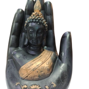 eCraftIndia Golden Handcrafted Palm Buddha Polyresin Showpiece (12.5 cm x 7.5 cm x 17.5 cm, Black)

Rajender. 8255