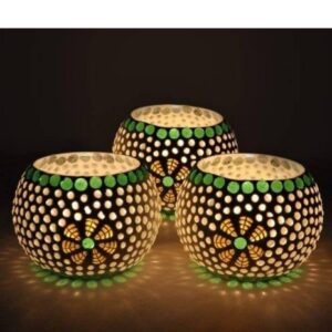 Mosaic Glass Votive Tealight Candle Holder
Rajender  8276