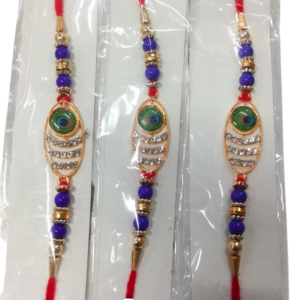 Kizzi® Rakhi for Kids Blue Evil Eye Fancy Trendy For Rakshabandhan With Greeting Card
SET OF 3
RAJENDER