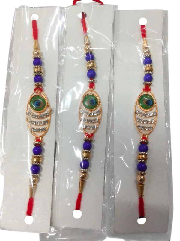 Kizzi® Rakhi for Kids Blue Evil Eye Fancy Trendy For Rakshabandhan With Greeting Card
SET OF 3
RAJENDER