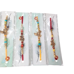 Colorish Boy's Rakhi For Brother | Rakshabandhan Rakhis For Bhai Combo Set Of 4 Rakhis | Rakhi For Raksha Bandhan
Rajender