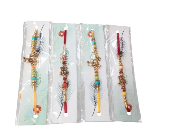 Colorish Boy's Rakhi For Brother | Rakshabandhan Rakhis For Bhai Combo Set Of 4 Rakhis | Rakhi For Raksha Bandhan
Rajender