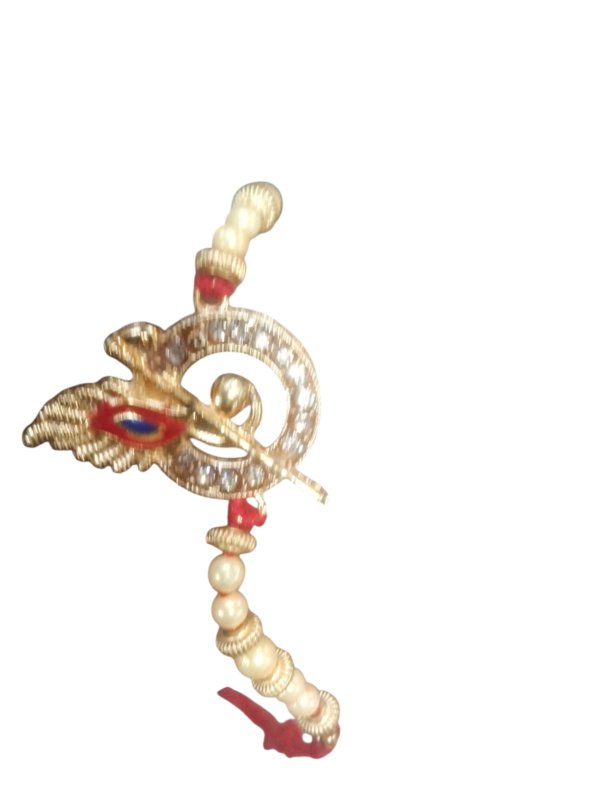 PICCOTI Gold Plated OM Bracelet with Rudraksha Beads | Stylish and Trendy Bracelet for Boys & Girls 
Rajender 08