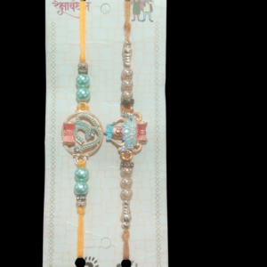ascension Pack of 2 Rakhi for Bhaiya and Bhabhi Raksha Bandhan Bhaiya Rakhi Set Rakhis for Brother Rakhi with You are My Hero Fridge Magnet & Roli Tilak

Rajender 013