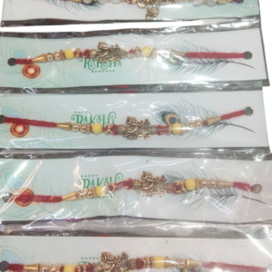 DIVYANA Rakhi Combo for Brother with Roli Chawal
SET OF 5
RAJENDER 018