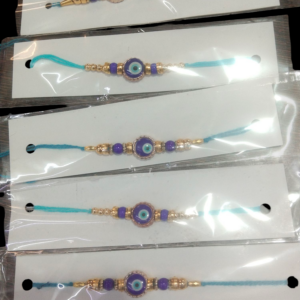 GJ Rakhi for brother, Premium Designer Evil Eye Rakhis Set Combo, Rakhi Gift Collections, Made in India (Evil Eye Rakhi, 
Set of 5 Rakhi
Rajender 022