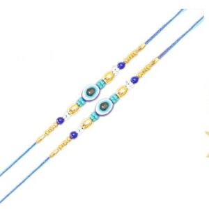 Ghasitaram Gifts Jaiccha Rakhi for Brother Rakhis Online Set of 2-N-156 Evil Eye Fancy Rakhi

SET OF 2
RAJENDER 025