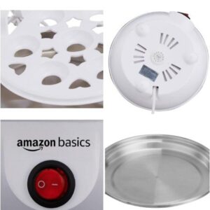 Amazon Basics Electric Egg Boiler | 3 Boiling Modes | Automatic Operation | Overheat Protection|75ml|Plastic|White
( looking used  )

NEERAJ  10276 , 10276