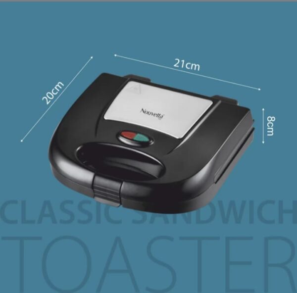 Nouvetta Classic Sandwich Toaster(NST-18755)(V) - Image 4