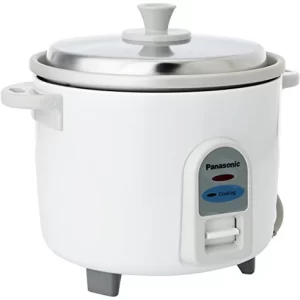 Panasonic SR-WA18 E 4.4-Litre Automatic Rice Cooker (White) (  BODY DAMAGE )(10162)(P)