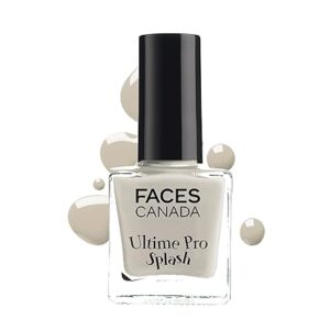 FACES CANADA Ultime Pro Splash Nail Enamel - (Snow 146) (8ml) | Quick Drying | Glossy Finish | Long Lasting | No Chip Formula | High Shine Nail Polish For Women | No Harmful Chemicals(PACK OF 12) EXP-1/26