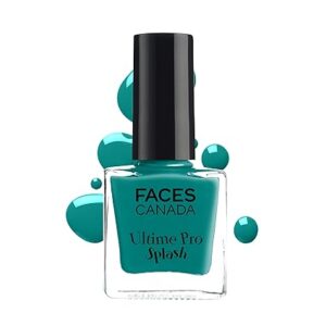 FACES CANADA Ultime Pro Splash Nail Enamel - Bahama (Breeze 58) (8ml) | Quick Drying | Glossy Finish | Long Lasting | No Chip Formula | High Shine Nail Polish For Women | No Harmful Chemicals ( PACK OF 12 ) EXP-8/25