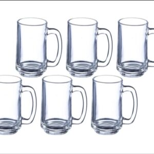 Sanjeev Kapoor Playboy Beer Mug set of 6 pcs 380ml SKB-907(V)