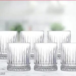 Sanjeev Kapoor Dubai Whisky Glass Set of 6 Pcs - 330ml(SKB-1518)(V)