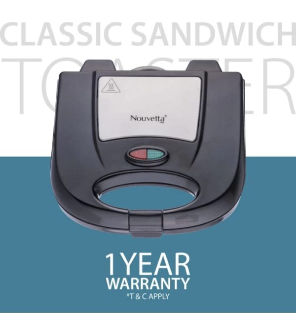 Nouvetta Classic Sandwich Toaster(NST-18755)(V) - Image 7