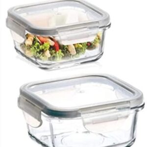 Sanjeev Kapoor Wellington square container set of 2 (SKB-1369)(V)