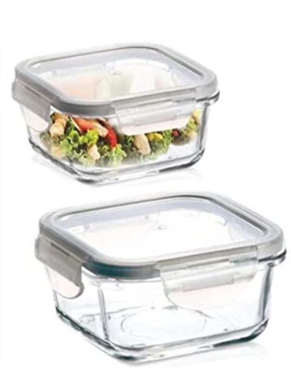 Sanjeev Kapoor Wellington square container set of 2 (SKB-1369)(V)