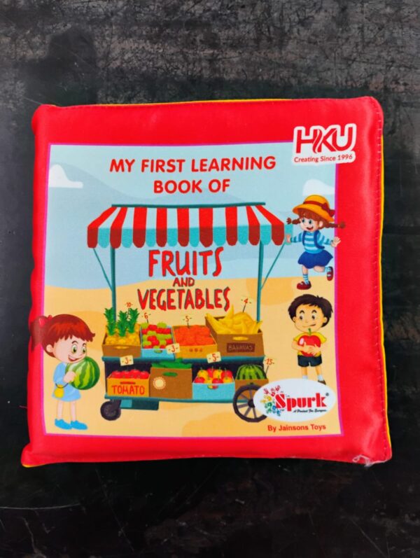 MY FIRST LEARNING BOOK OF FRUITS AND VEGETABLE (P)
