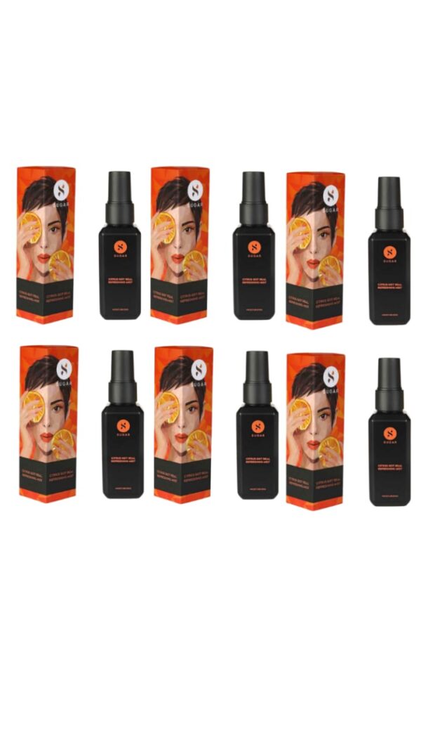 Sugar Cosmetics Citrus Got Real Refreshing Mist (60ML) PACK OF 6 (EXP-11/23)