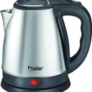 Prestige PKOSS 1.8 Electric Kettle  (1.8 L, Silver, Black) ( MINOR DENT )(PK03)