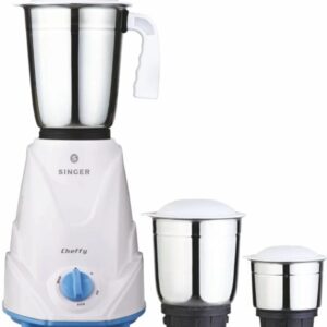 Singer SMG503CWT 500 W Mixer Grinder  (Cheffy | 3 Jars | White) ( 10750 ) (P)