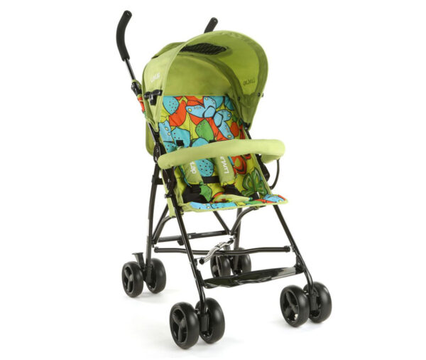 LuvLap Tutti Frutti Baby Stroller Buggy 18275 – Green ( LOOCK NOT WORKING ) ( 10191 ) - Image 2
