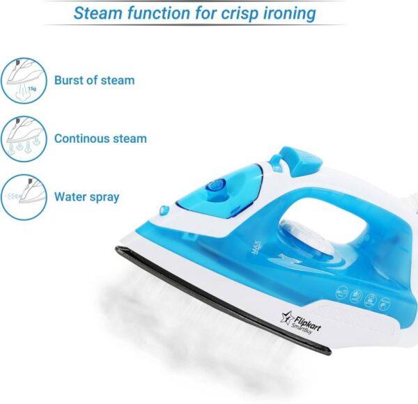 Flipkart SmartBuy Prima 1250 W Steam Iron (10762)(P)(S) - Image 4