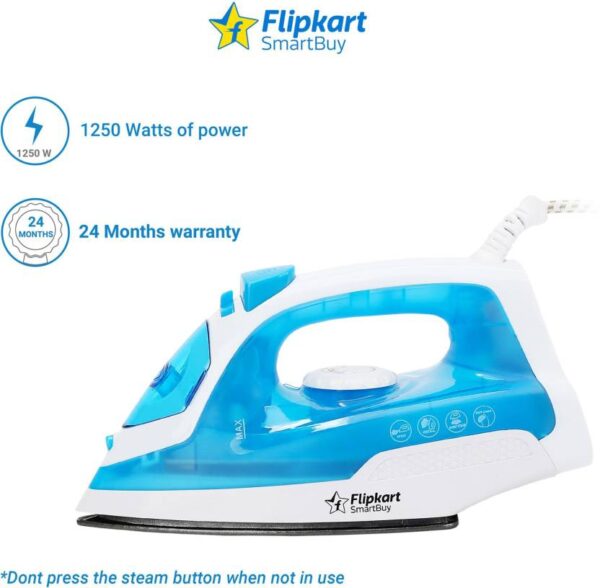 Flipkart SmartBuy Prima 1250 W Steam Iron (10762)(P)(S) - Image 5