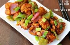 Mushroom Chilly Dry