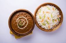 Dal makhani Rice/2 Tandoori Roti