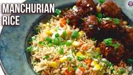 Manchurian With Fried Rice