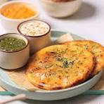 PANEER KULCHA WITH CURD Paneer Kulcha With Curd/Raita