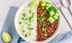 RAJMA WITH RICE Rajma With Rice/2 Tandoori Roti