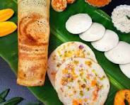 South Indian Platter (Masala Dosa, 2 Idli, 2 Vada, Mini Uttapam)