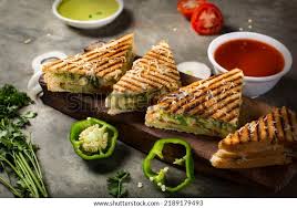 Veg Cheese Grilled Sandwich