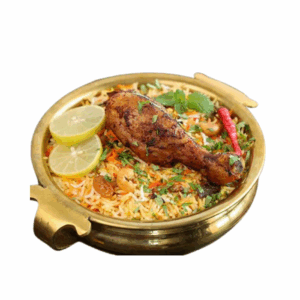 Chicken Peshwari Biryani +Chicken Tikka
