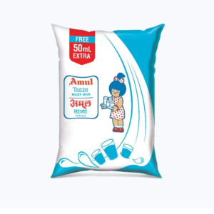 Amul taaza toned fresh milk
