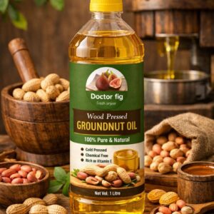 Doctor Fig - Wood Pressed Groundnut Oil 1ltr