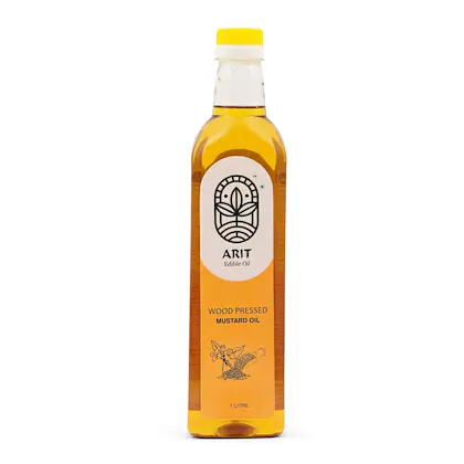 ARIT wood pressed yellow mustard oil 1ltr