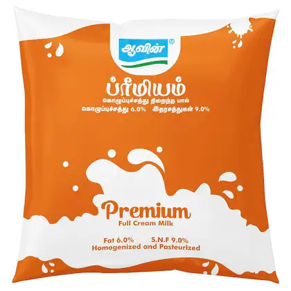 Aavin Premium Full Cream Milk 500 ml